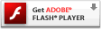 Adobe Flash Player ダウンロードページへリンクします。