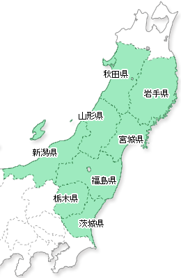 募集エリアのイメージ