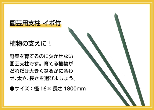 園芸用支柱　イボ竹