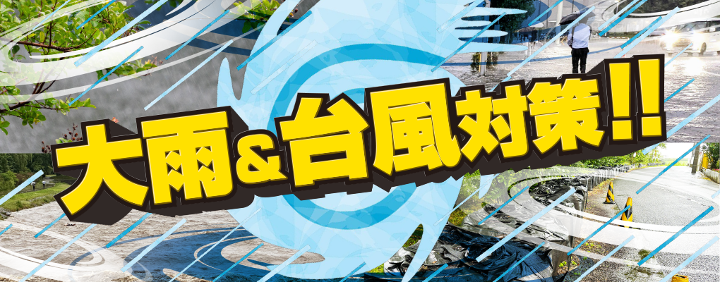 台風対策特集