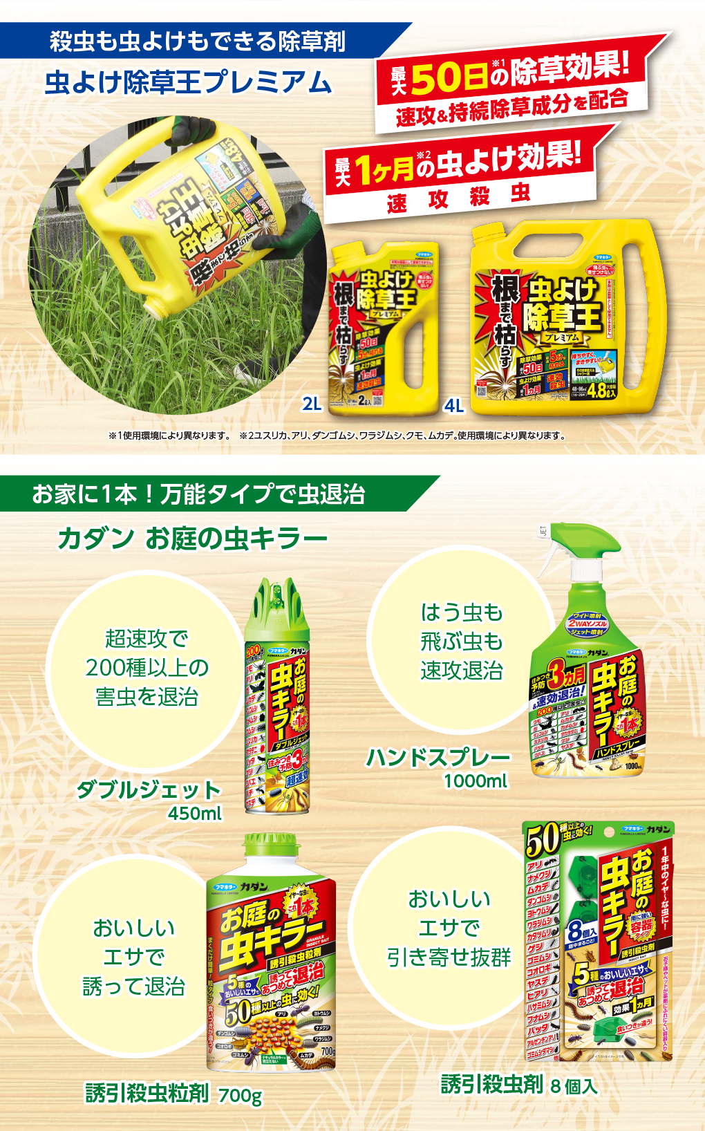 フマキラー 虫よけ除草王プレミアム