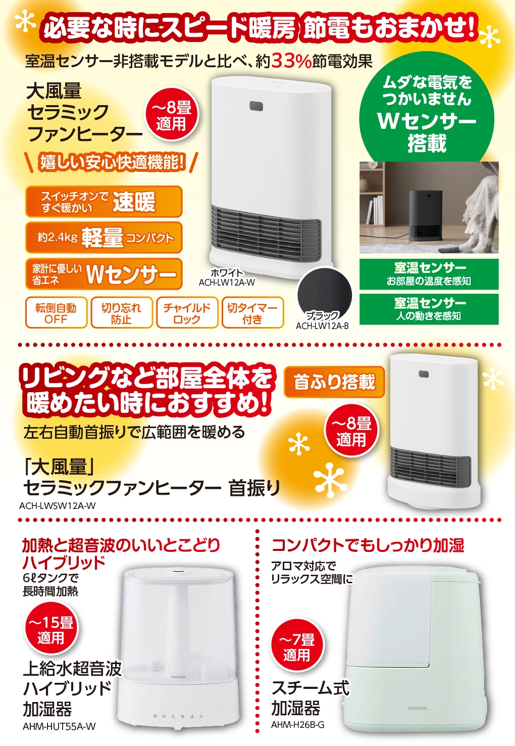 アイリス　セラミックヒーター