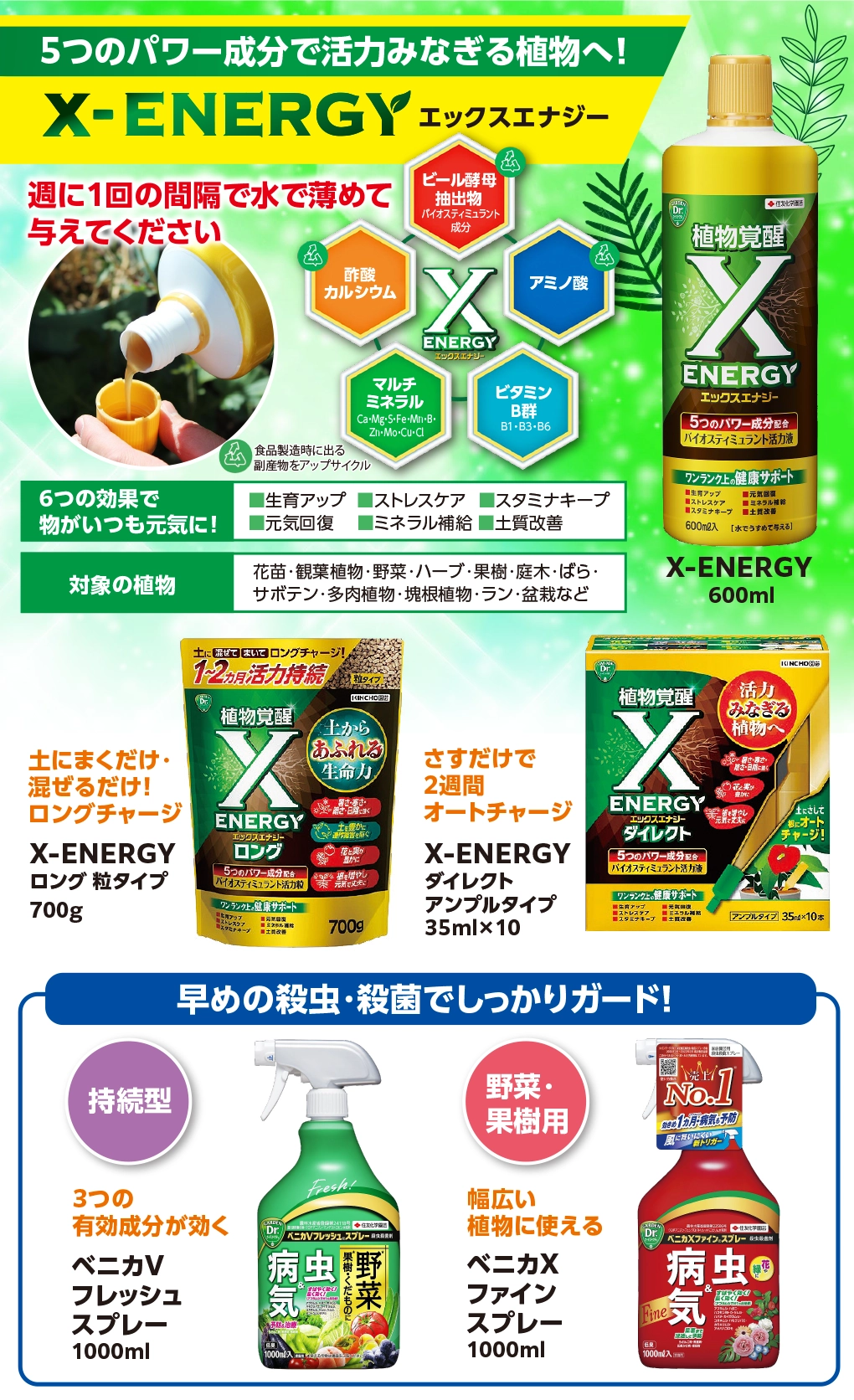 X-ENERGY エックスエナジー ベニカスプレー